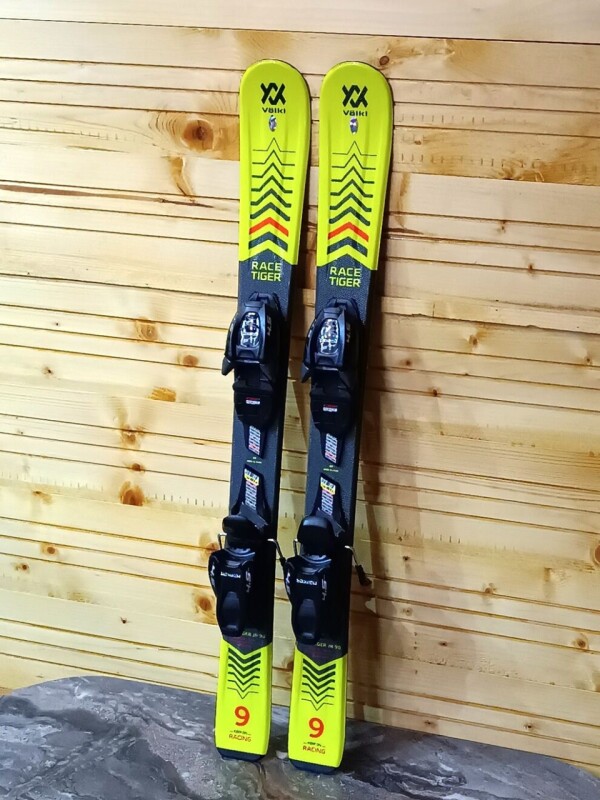 LYŽE VOLKL RACETIGER JR YELLOW 90CM